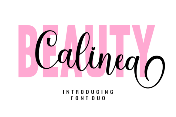 Beauty Calinea: A Font Duo for Sophisticated Branding