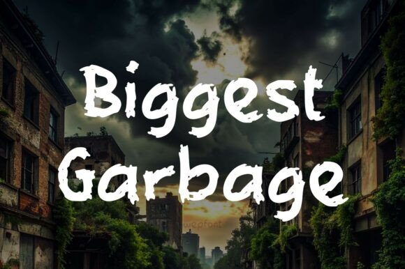 Biggest Garbage: Unleash Raw, Urban Energy in Your Designs