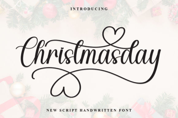 Christmasday: A Script Font That Feels Like a Warm Hug