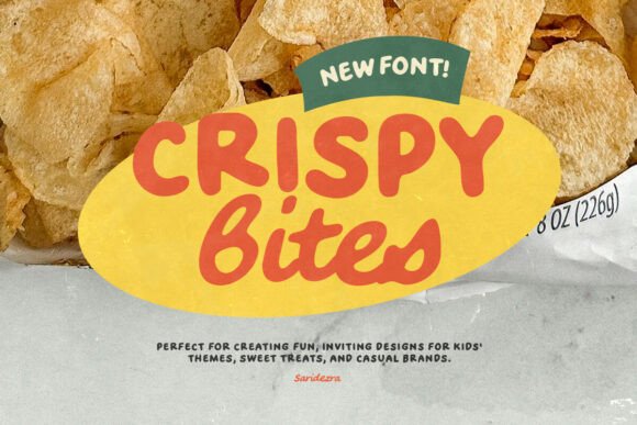 Crispy Bites: A Font That Feels Like a Friendly Hug