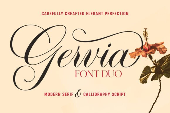 Gervia: A Font Duo for Modern Branding