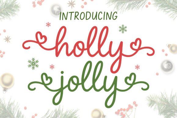 Holly Jolly: Crafting Festive Designs with Playful Charm