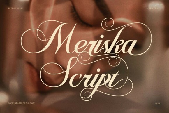 Meriska: A Refined Script Font for Elegant Design Projects