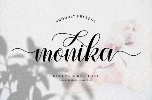 Monika Script: Bringing Handmade Charm to Modern Design