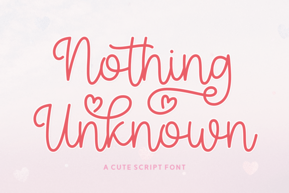 Nothing Unknown: Capturing Hearts with Playful Typography