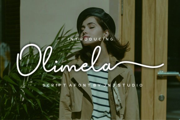 Olimela: A Fresh Take on Elegant Script Fonts