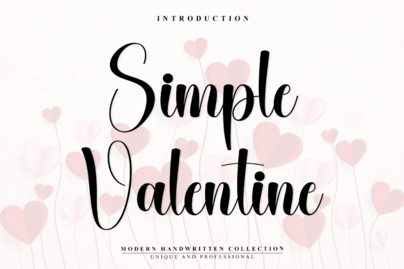 Simple Valentine: Mastering Elegance in Modern Typography