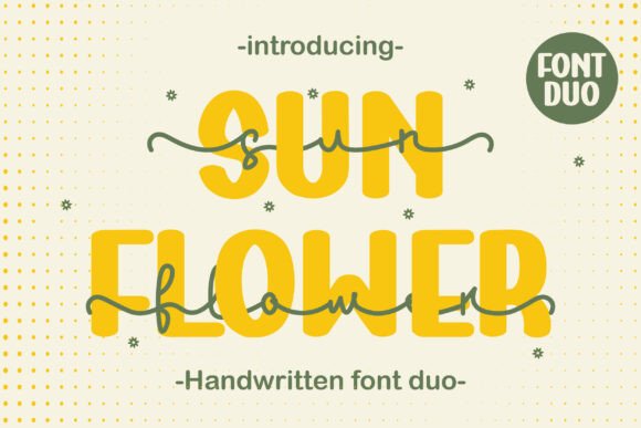 Sun Flower: A Font Duo for Timeless Design