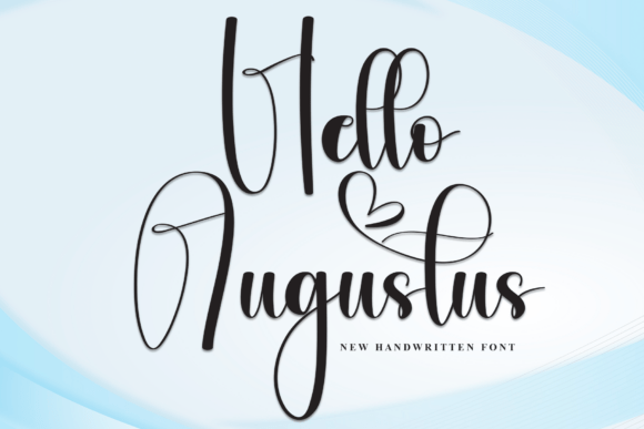 Unlocking Elegance: The Hello Augustus Font